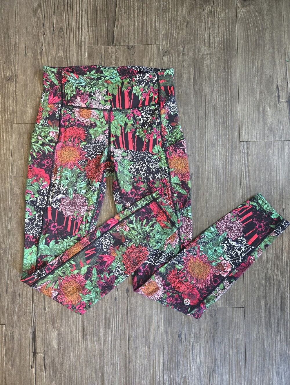 Lululemon Floral Patterned Leggings
